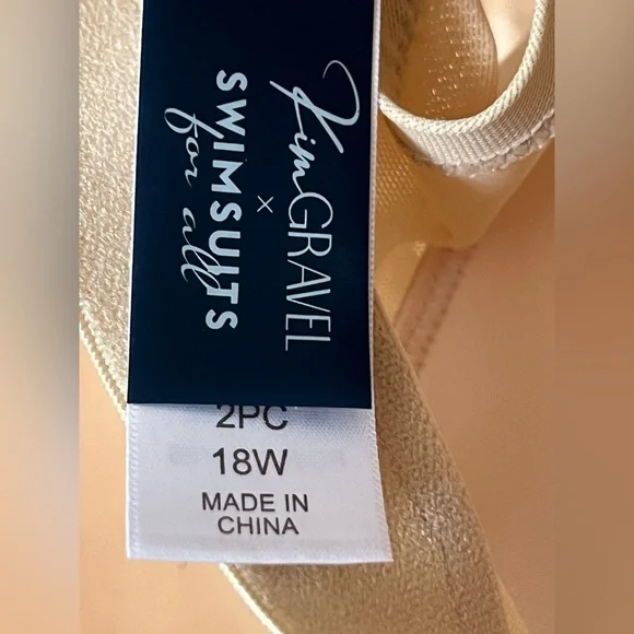 Kim Gravel x Swimsuits for All Zip Front Swim Tee and Brief - Picture 13 of 15